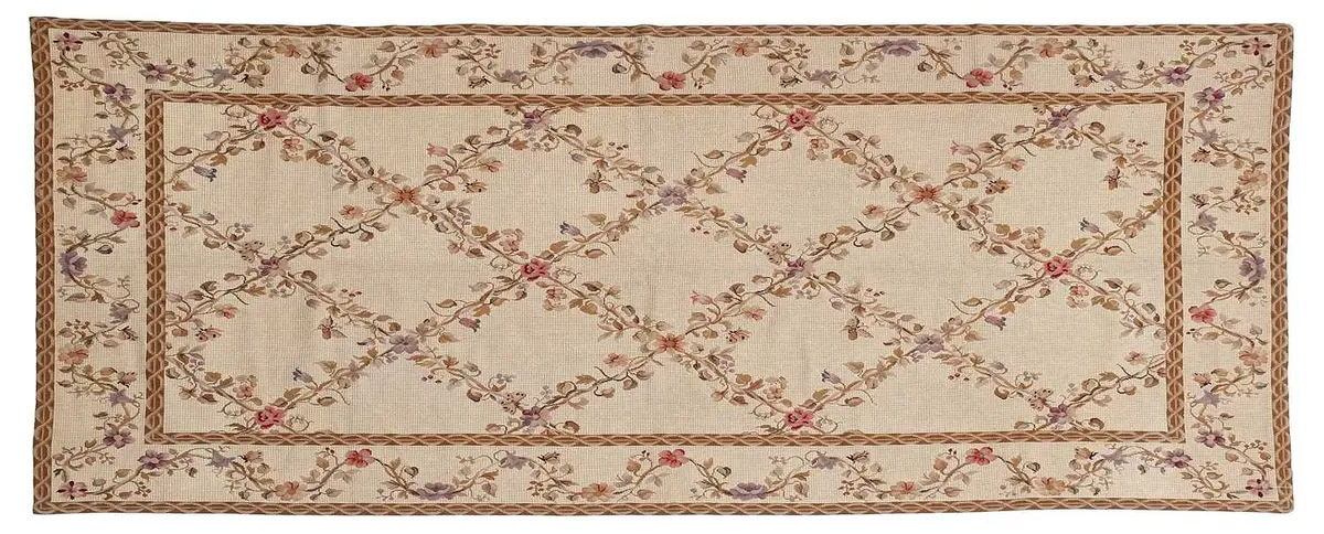 Portuguese Needlepoint Rug, 2nd Half 20th Century