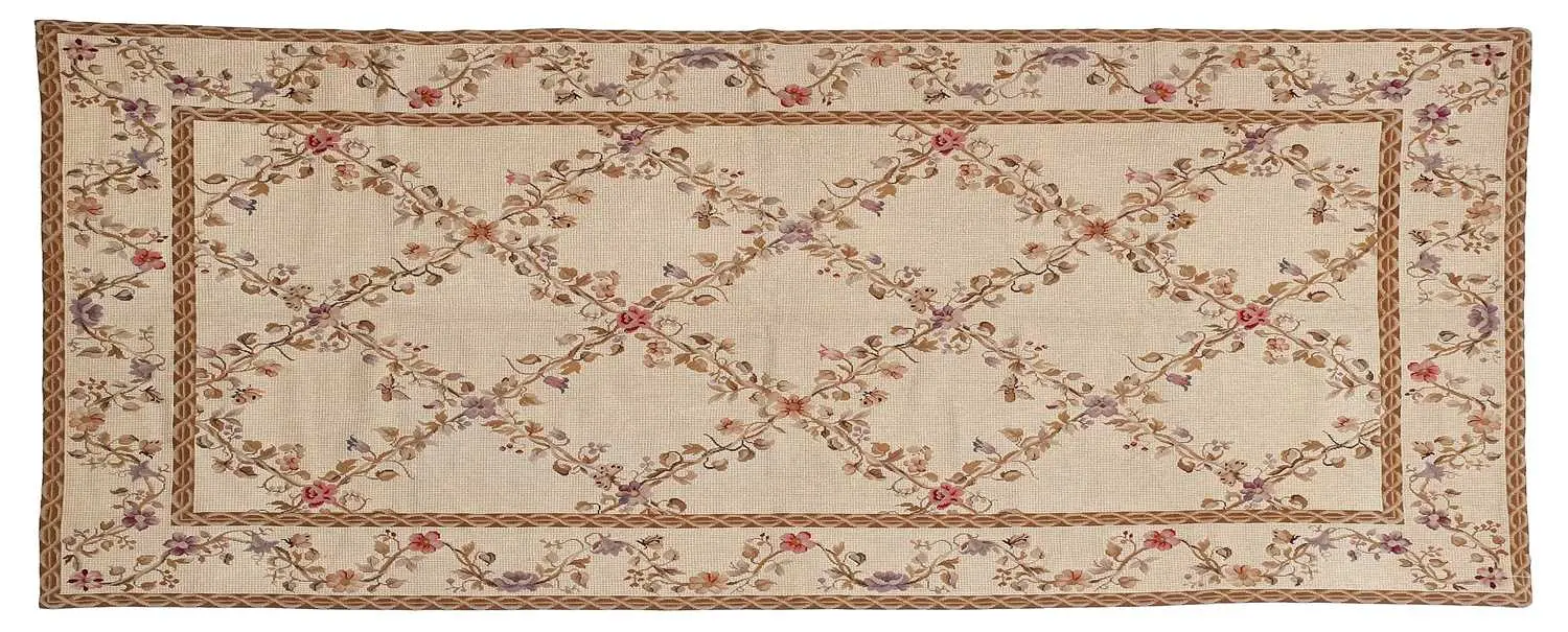 Portuguese Needlepoint Rug, 2nd Half 20th Century