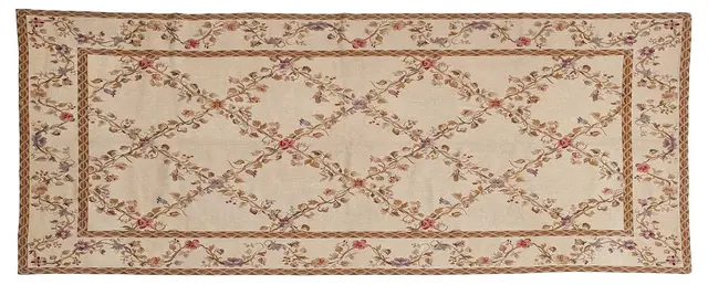 Portuguese Needlepoint Rug, 2nd Half 20th Century