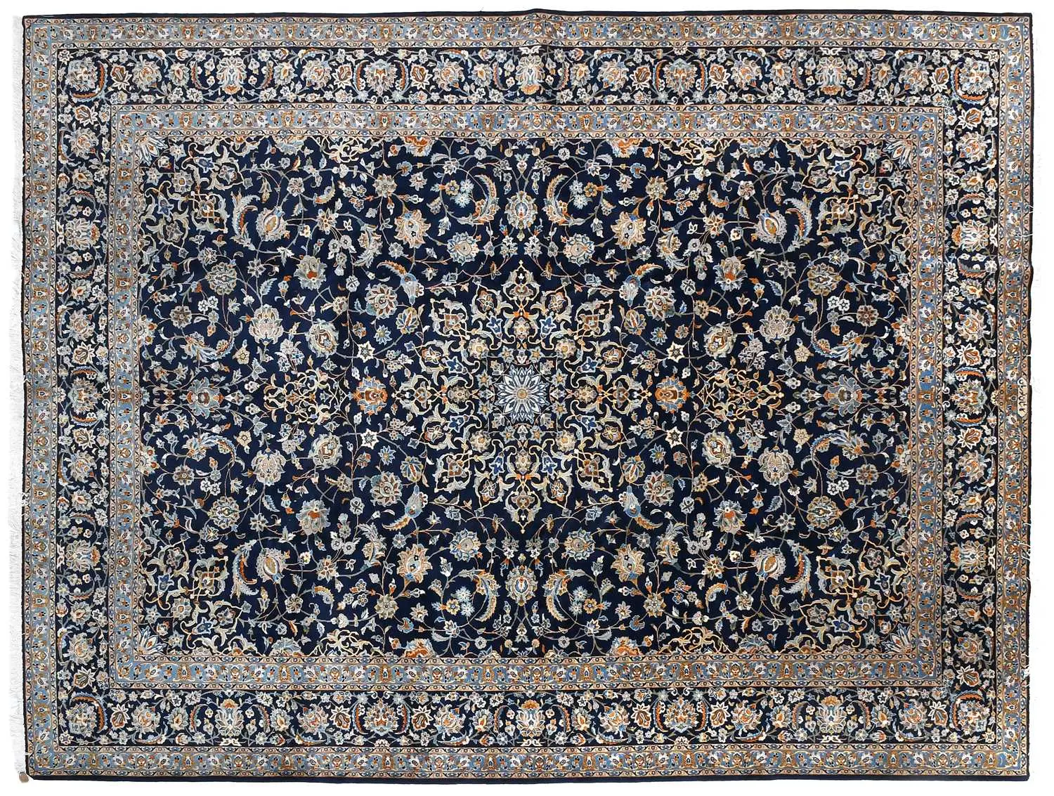 Kashan Carpet, Central Iran, Circa 1970