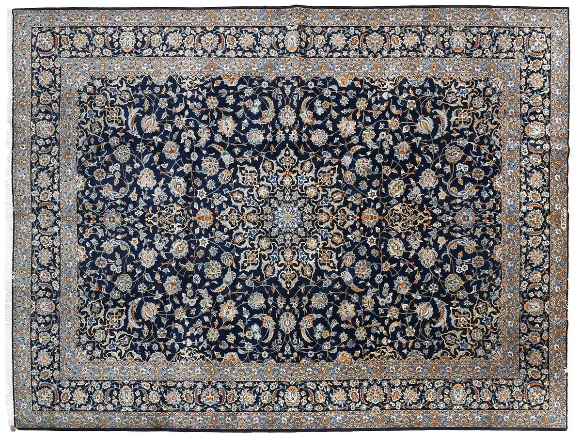 Kashan Carpet, Central Iran, Circa 1970