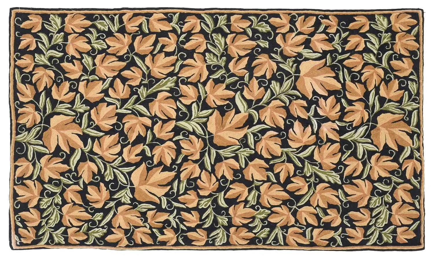 Kashmiri Handmade Chainstitch Wool Rug