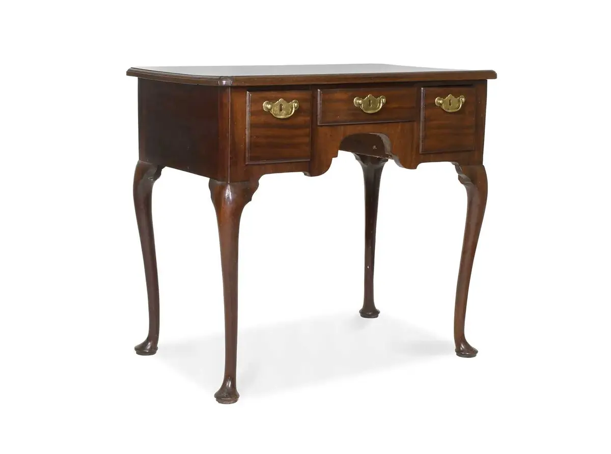 A George III Mahogany Dressing Table, circa 1780