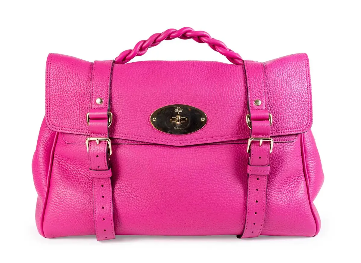 Mulberry Alexa in Hot Pink