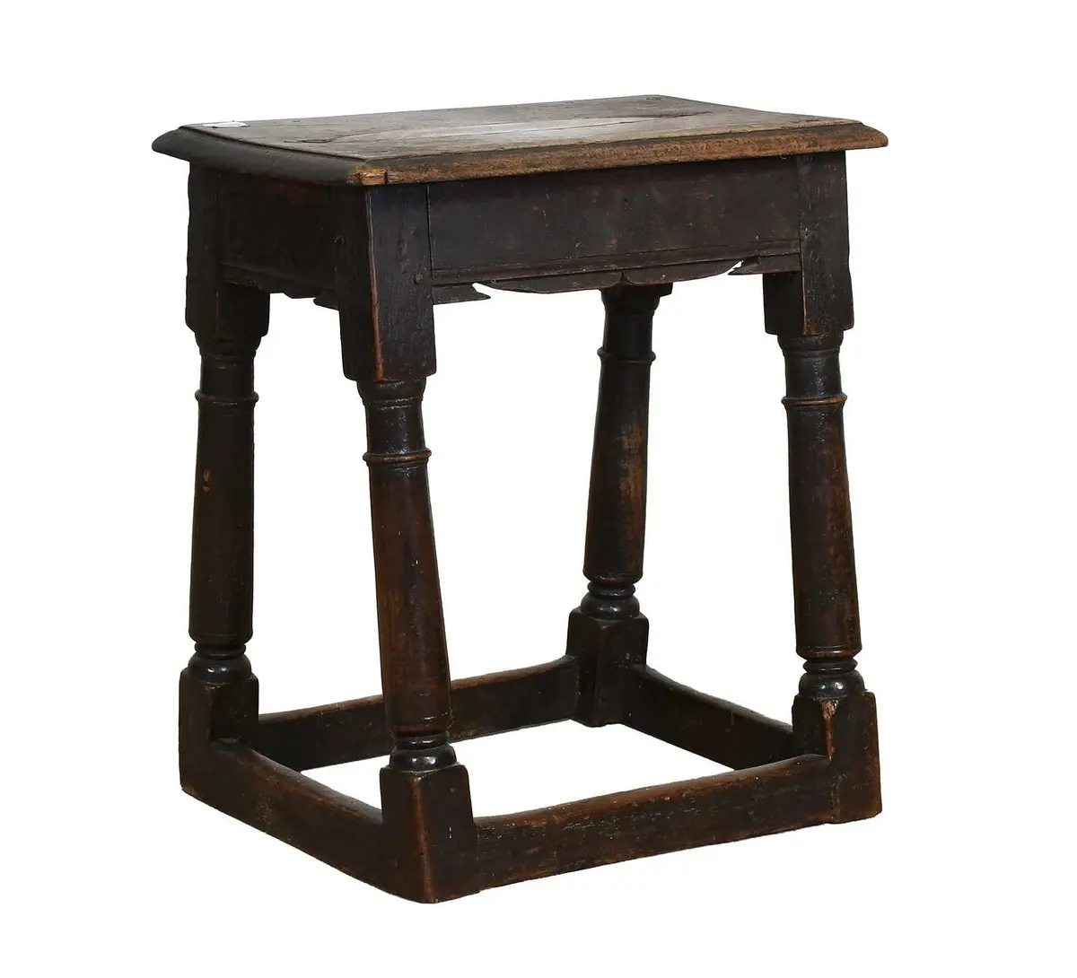A Late 17th Century Oak Joint Stool