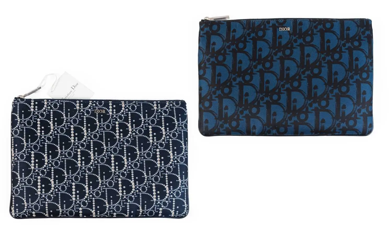 Dior Oblique Printed Pochette, Dior Pearl Oblique Pochette, Spring