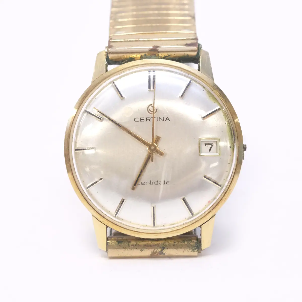 CERTINA. ARMBANDSUR. "CERTIDATE". 18K GULD. 1960/70-TAL.