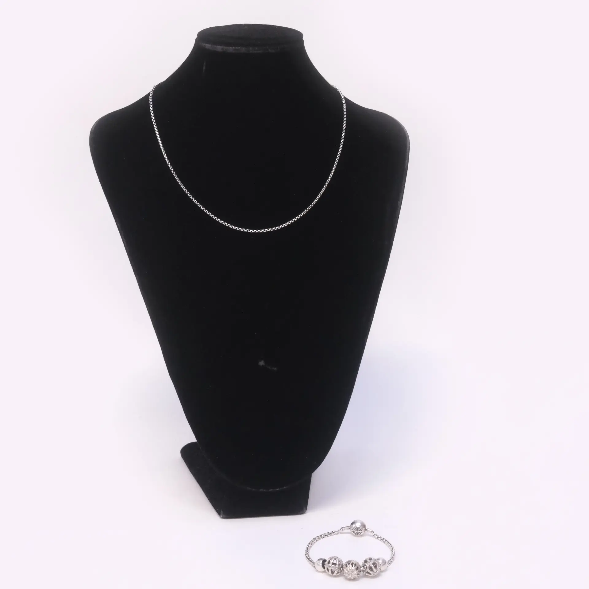 THOMAS SABO, COLLIER SAMT ARMBAND, SILVER.