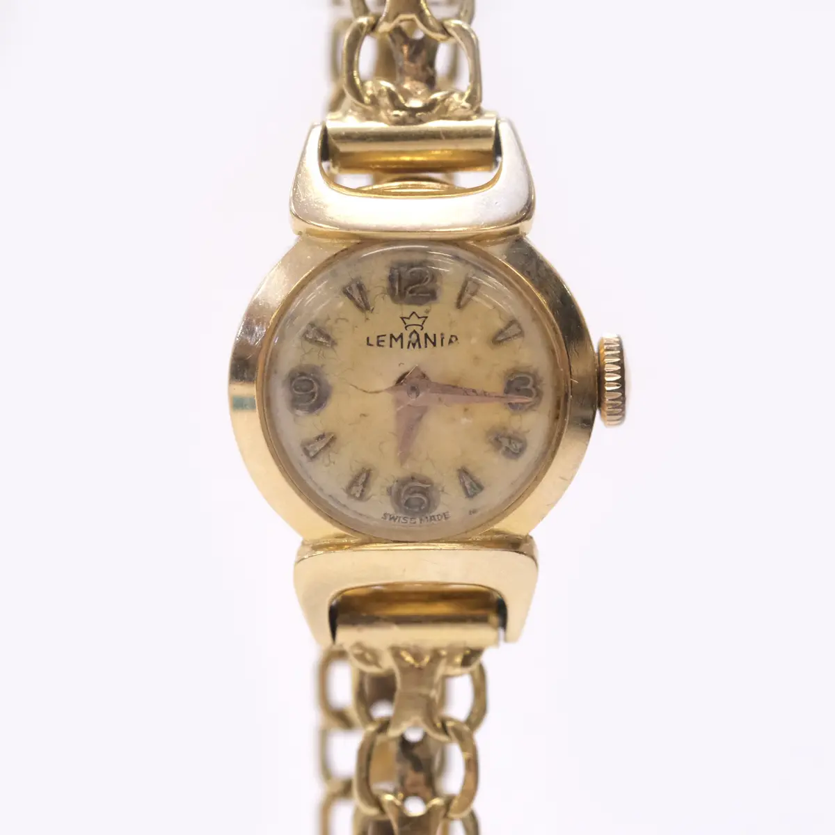 LEMANIA DAMARMBANDSUR 18 K GULD.