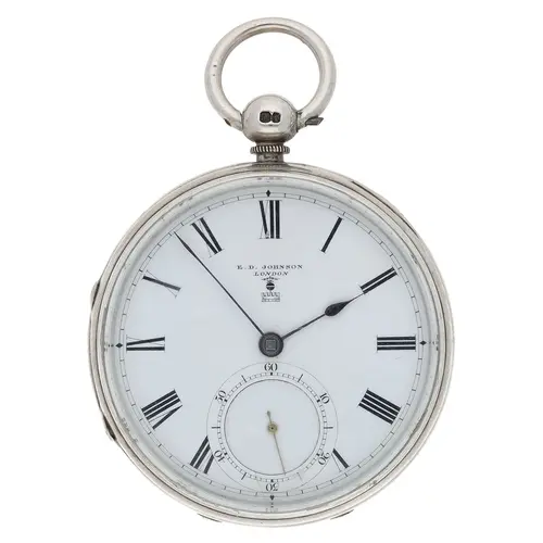 E.D. Johnson, London - Interesting Victorian fusee lever poc...