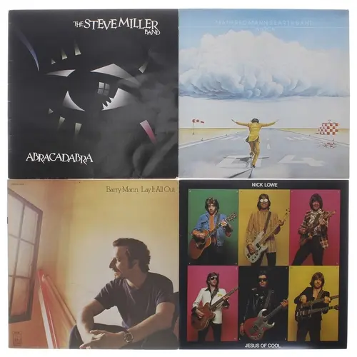 Rock various - forty vinyl records to include Humble Pie As ...