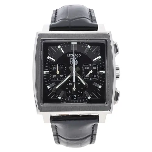 Tag Heuer Monaco Chronograph automatic stainless steel gentl...