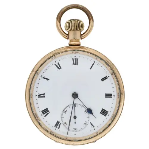 British Watch Co. Ltd, London - gold plated lever pocket wat...