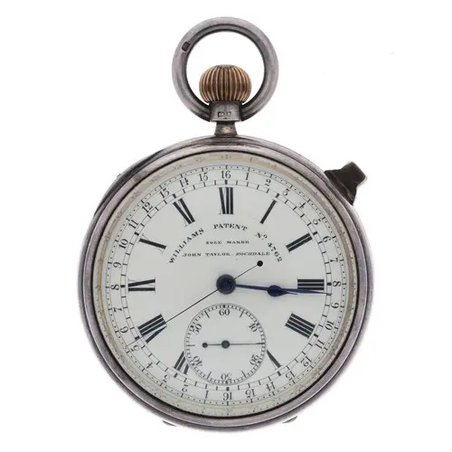 John Taylor, Rochdale - Rare Williams Patent No. 4762 fast b...