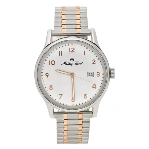 Mathey-Tissot stainless steel gentleman's wristwatch, refere...