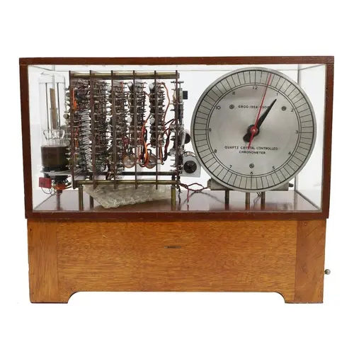 Prototype 64 kHz Quartz Crystal Controlled Chronometer, circ...