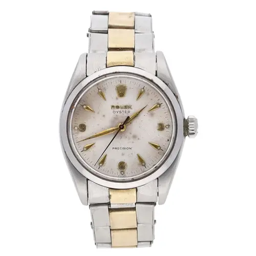 Rolex Oyster Precision gold and stainless steel gentleman's ...