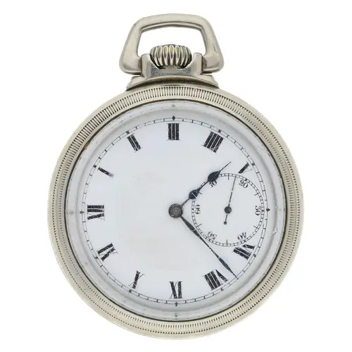 Dimier Freres & Cie Selezi nickel cased lever pocket wat...