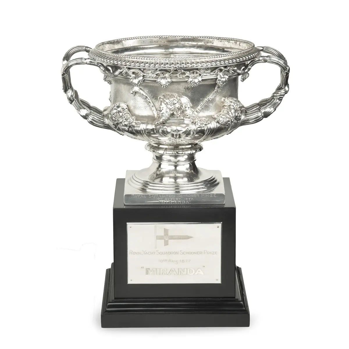 The Royal Squadron Schooner Prize won by Miranda, 1877