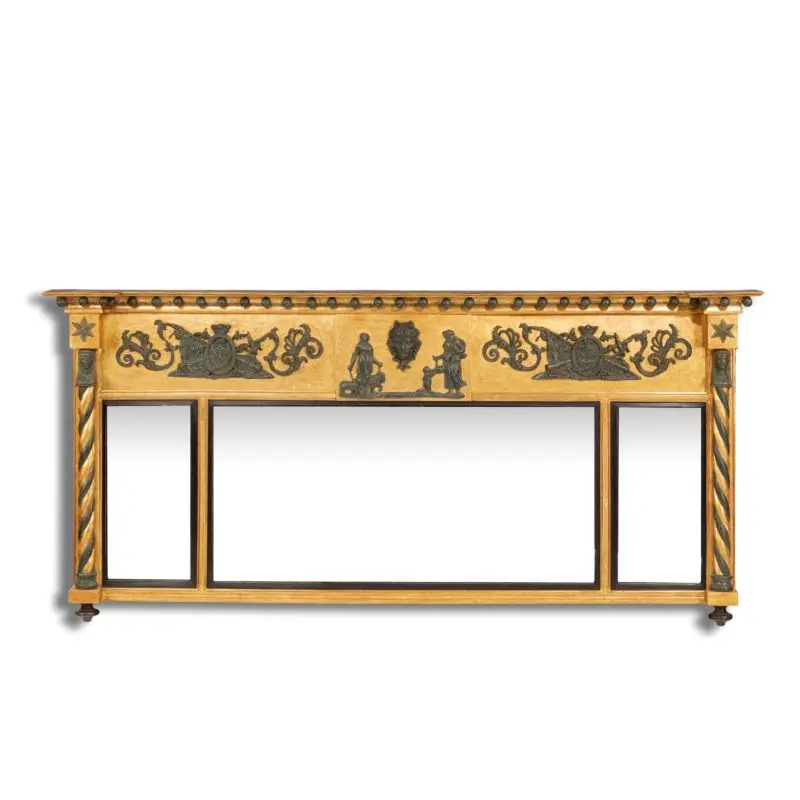 A George III Nelson Commemorative over-mantle Mirror