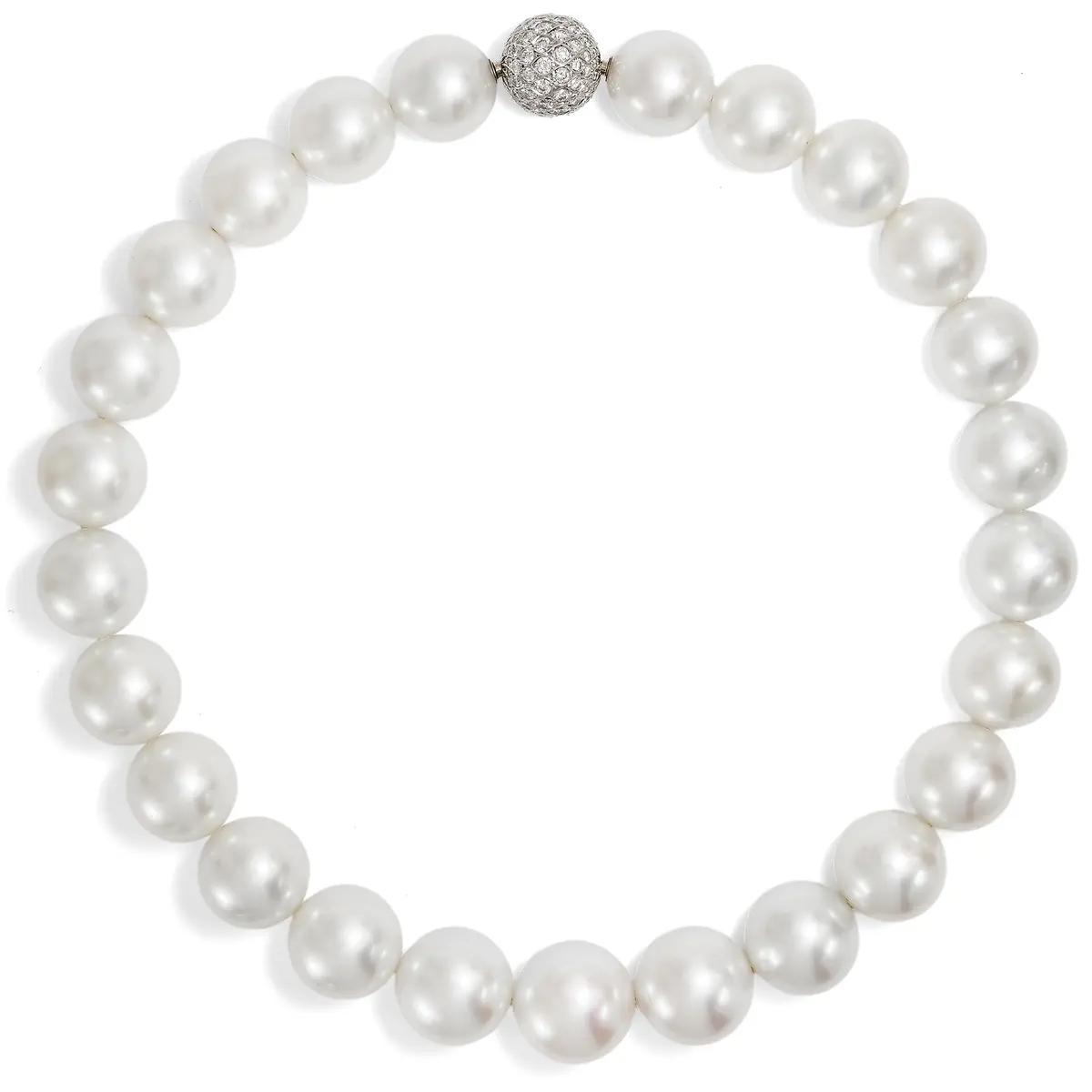 Exceptional “Collier Princesse” Made of South Sea Pearls by Günther