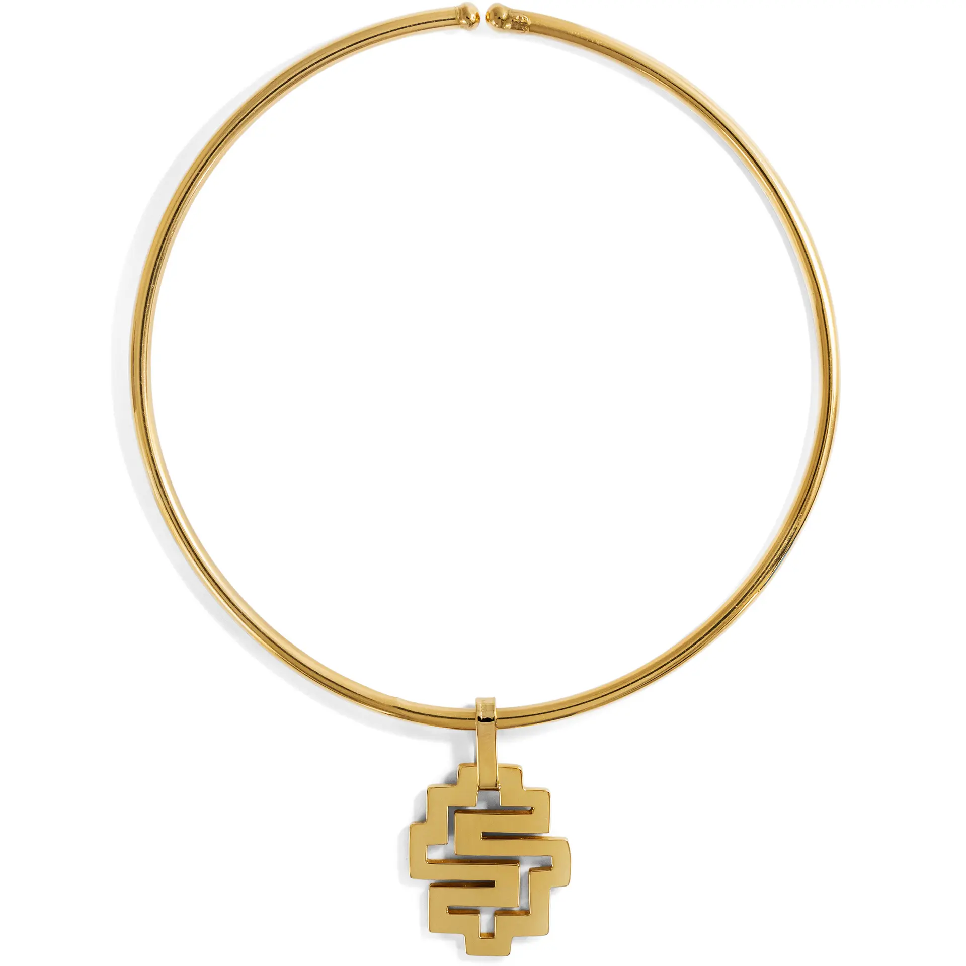 Vintage Gold Necklace by Ilias Lalaounis, Athens c. 1990