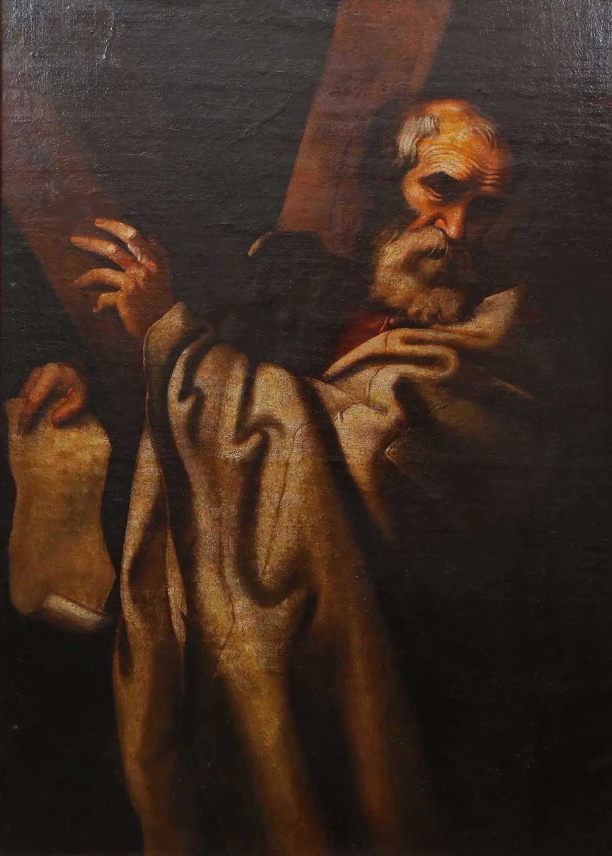 CRISTOBAL GARCÍA SALMERÓN. SU CÍRCULO. Saint Andrew.