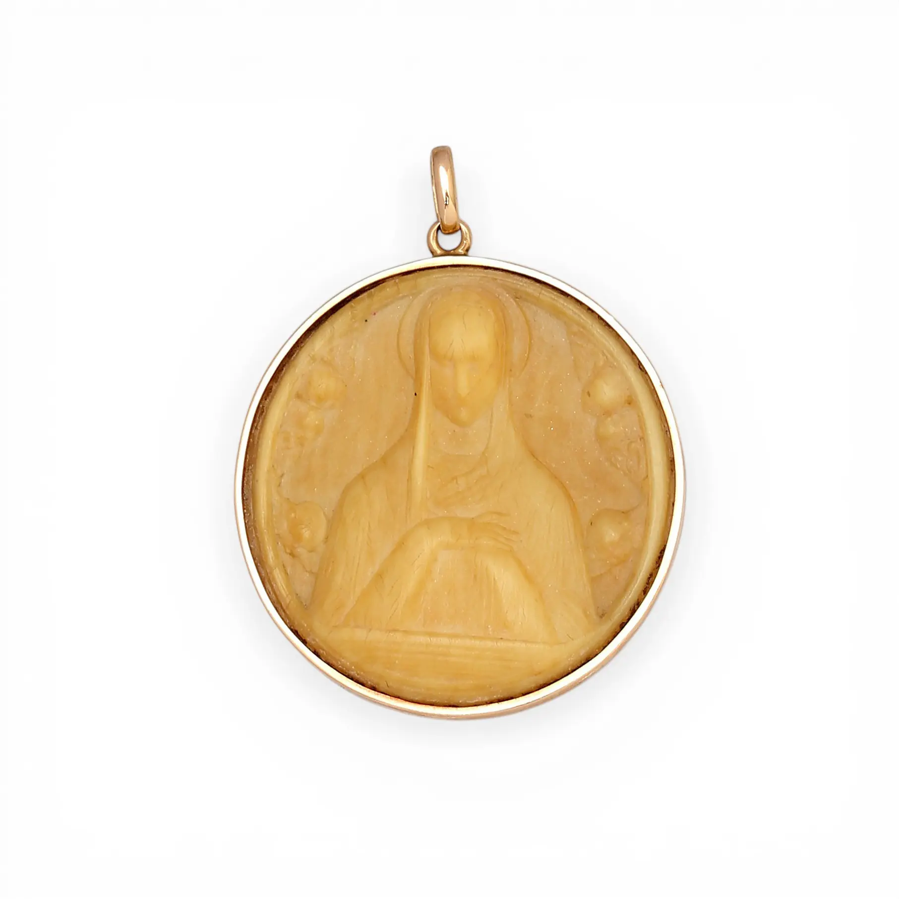 'Noucentista' devotional medal, circa 1930.