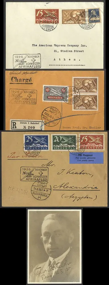 SOUTHERN AFRICA the Swiss pilot Walter Mittelholzer made...