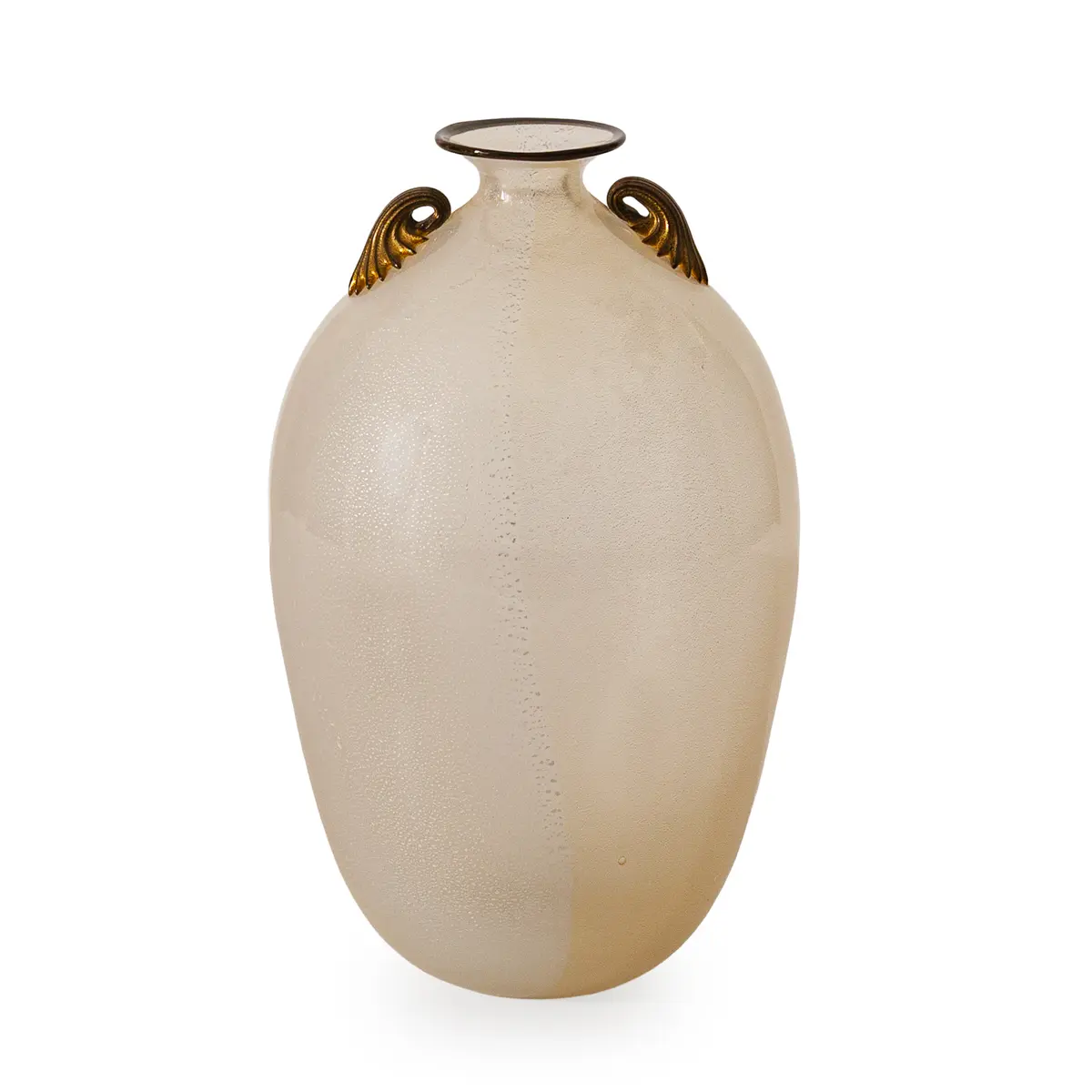VASO IN VETRO, FORNACE SCHIAVON, MURANO, XX SECOLO