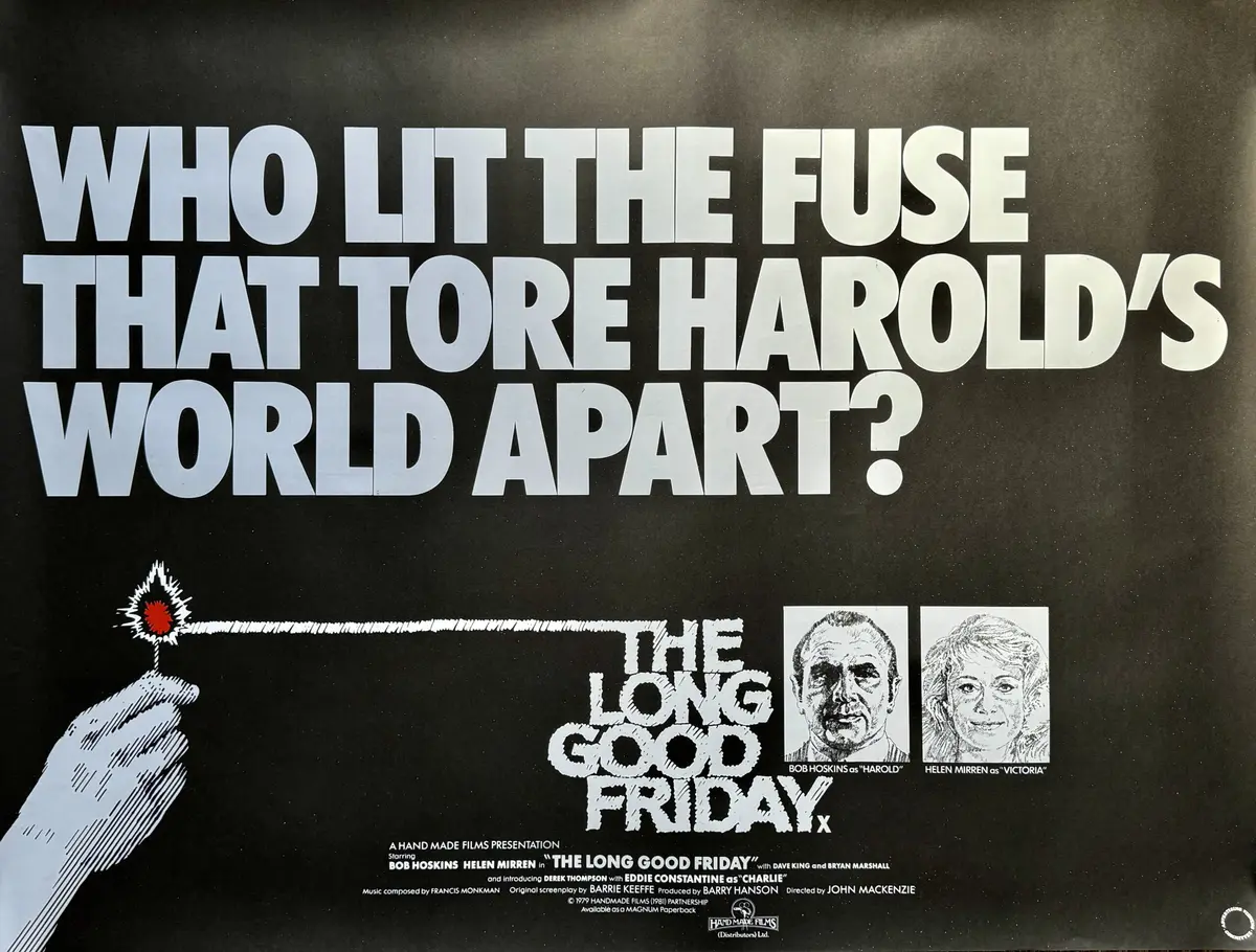 Original The Long Good Friday Movie Poster - Bob Hoskins
