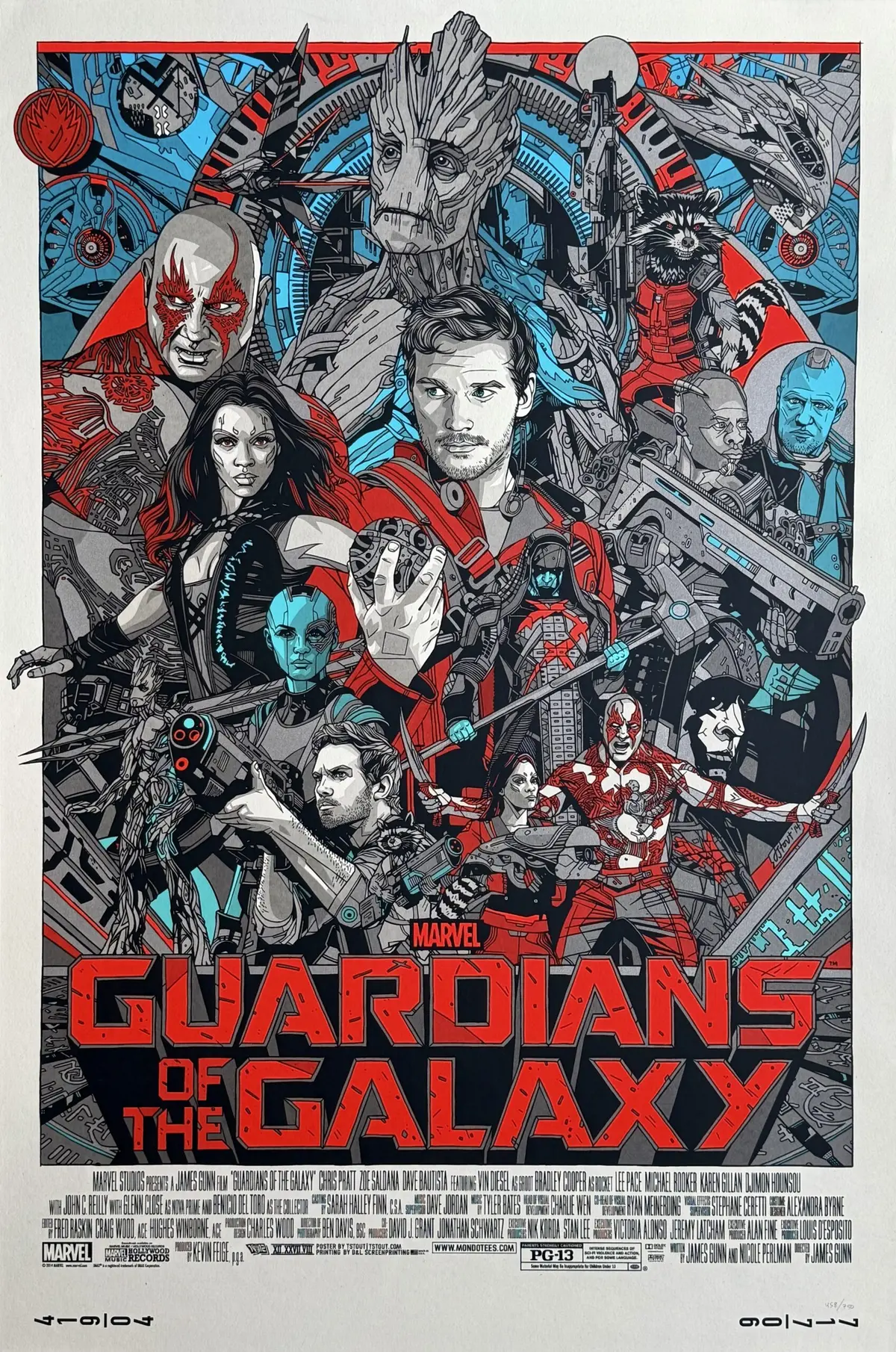 Guardians of the Galaxy - Alternative Movie Poster - Chris Pratt