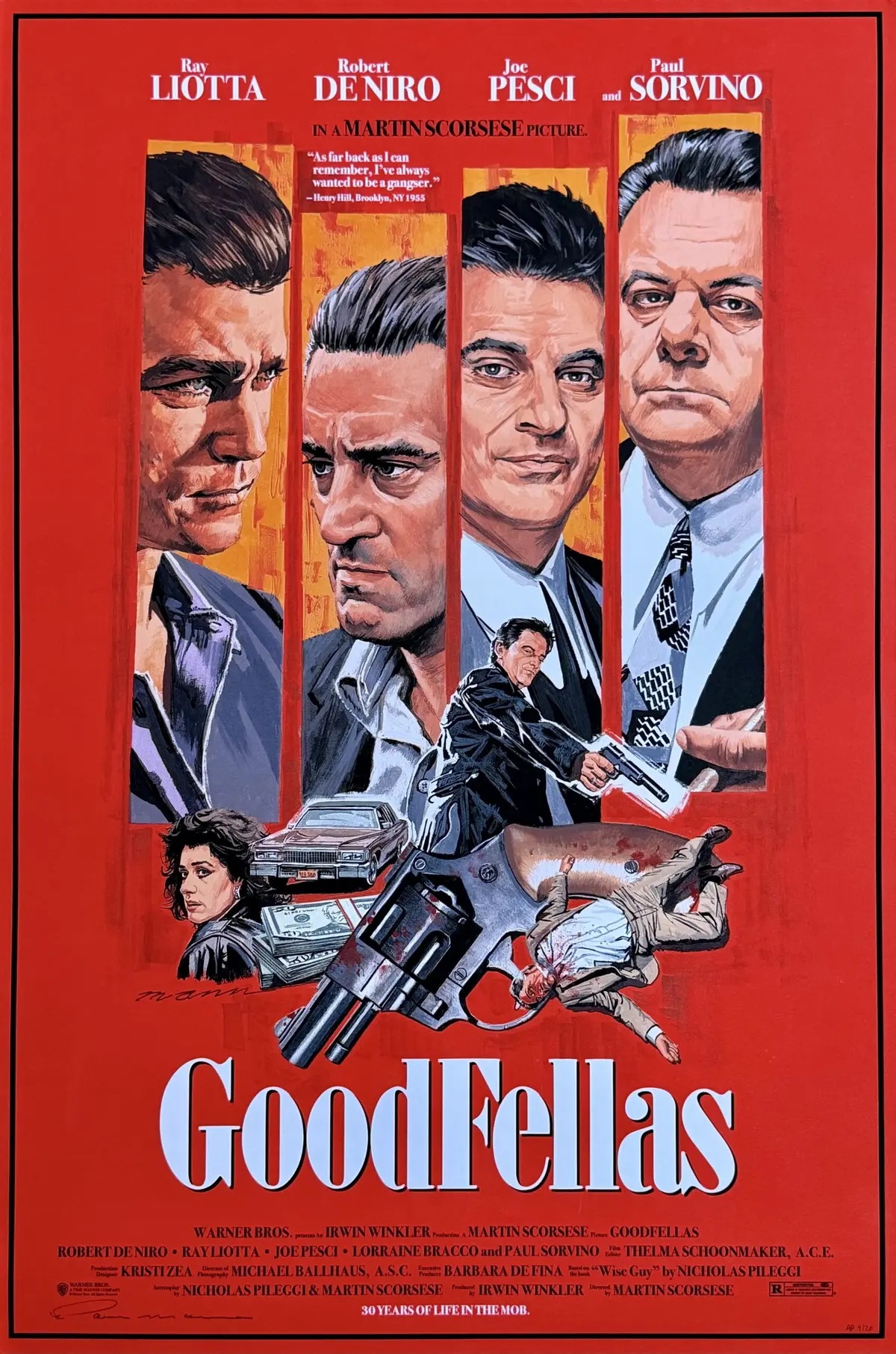 Goodfellas Alternative Movie Poster - Martin Scorsese - Paul Mann