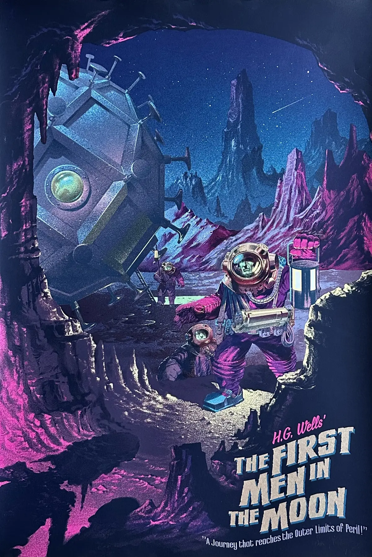 First Men in the Moon Alternative Movie Poster - Stan & Vince
