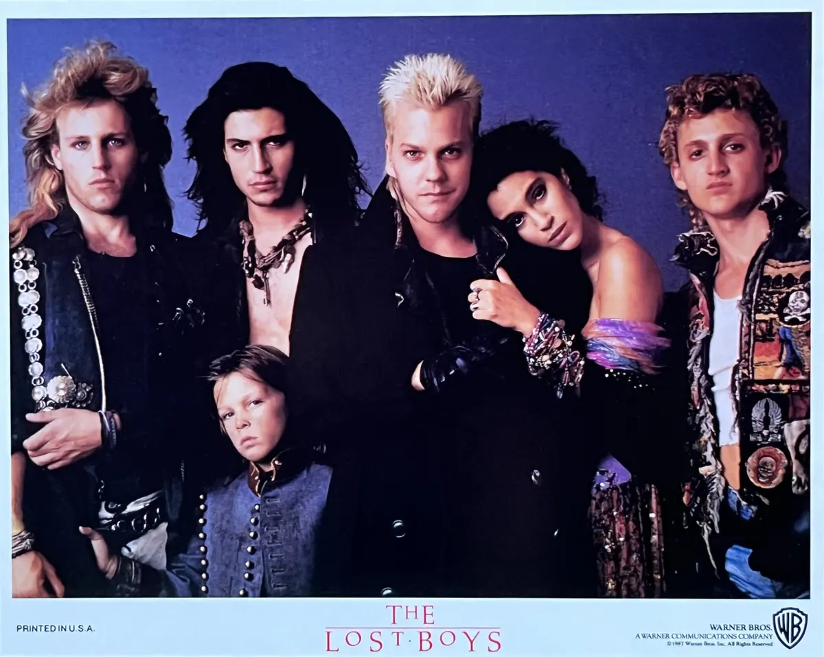 Original The Lost Boys Movie Poster - Vampires - Kiefer Sutherland