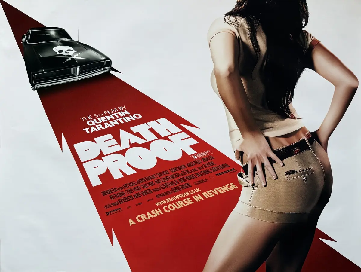 Original Death Proof Movie Poster - Quentin Tarantino - Zoe Bell
