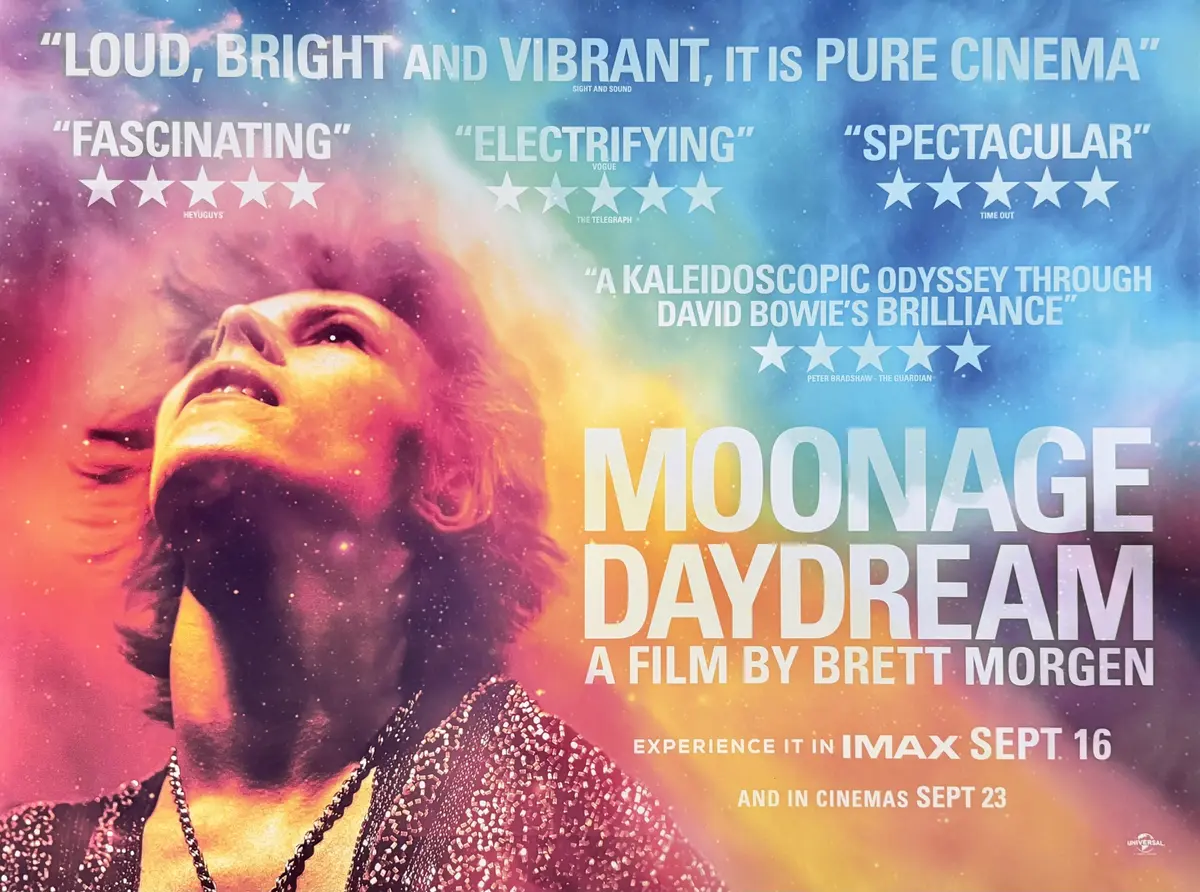 Original Moonage Daydream Movie Poster - David Bowie - Music