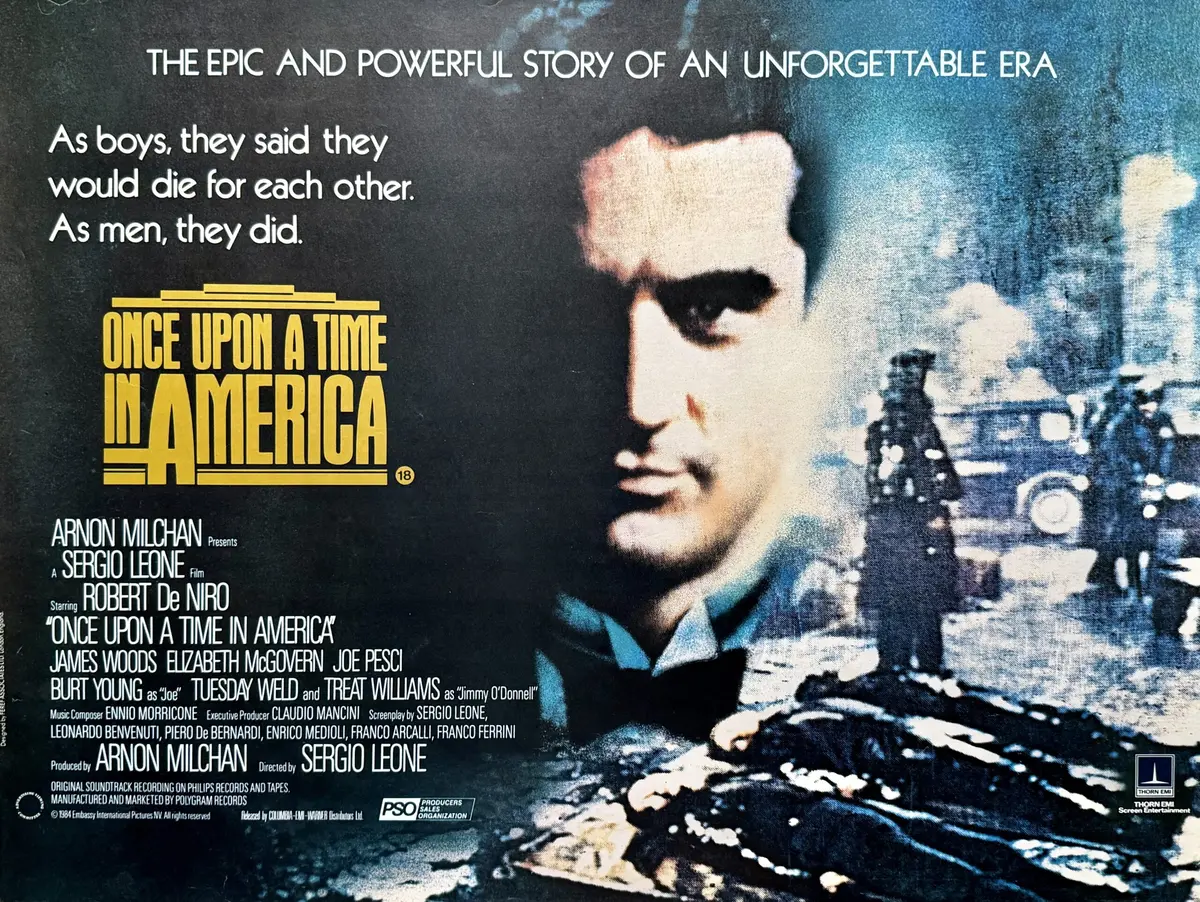 Original Once Upon a Time in America Movie Poster - New York