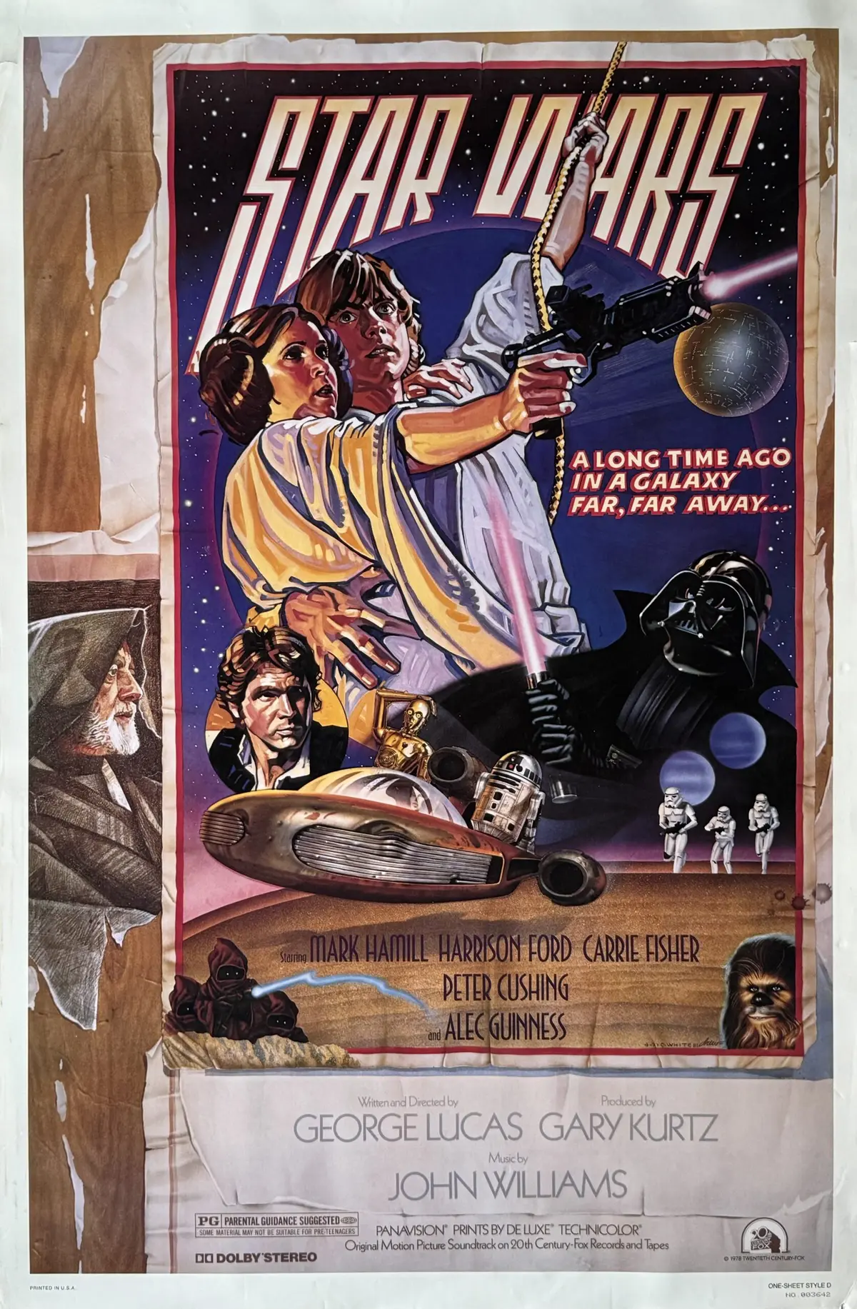 Original Star Wars: Episode IV - A New Hope Movie Poster