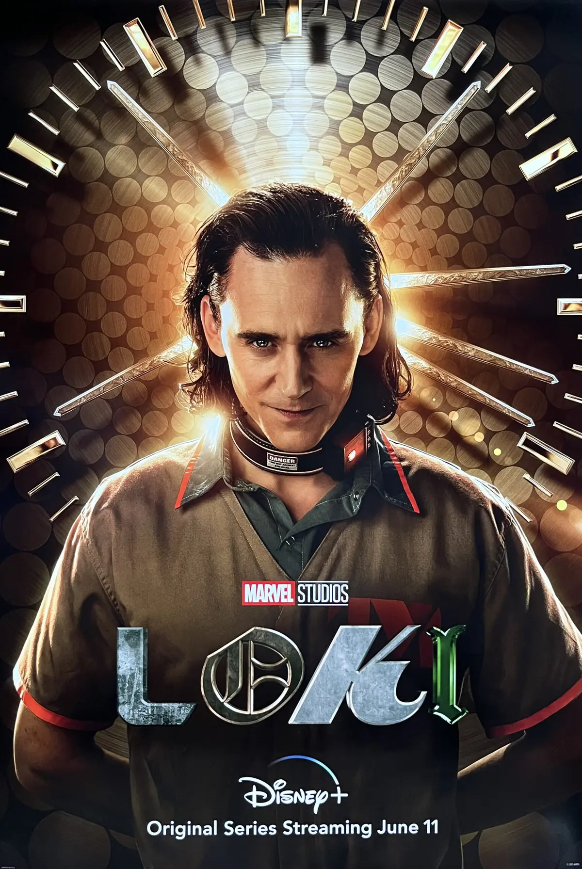 Original LOKI Poster - Marvel Studios - Tom Hiddleston - Sophia Di Martino