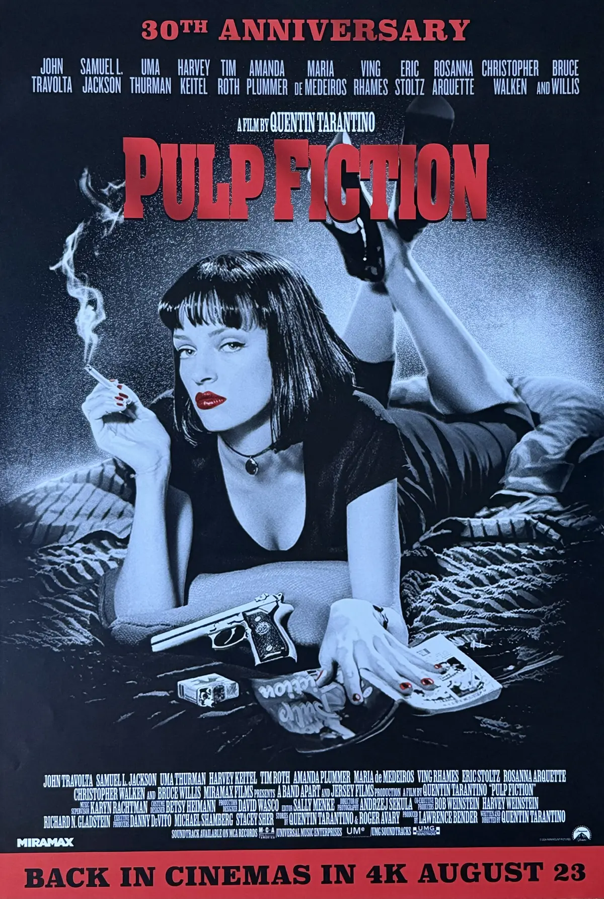 Original Pulp Fiction Movie Poster - Quentin Tarantino