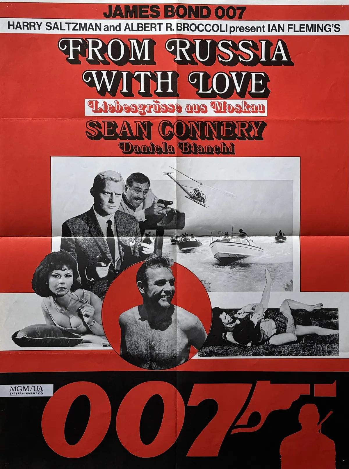 James Bond: From Russia With Love Movie Poster - Sean Connery