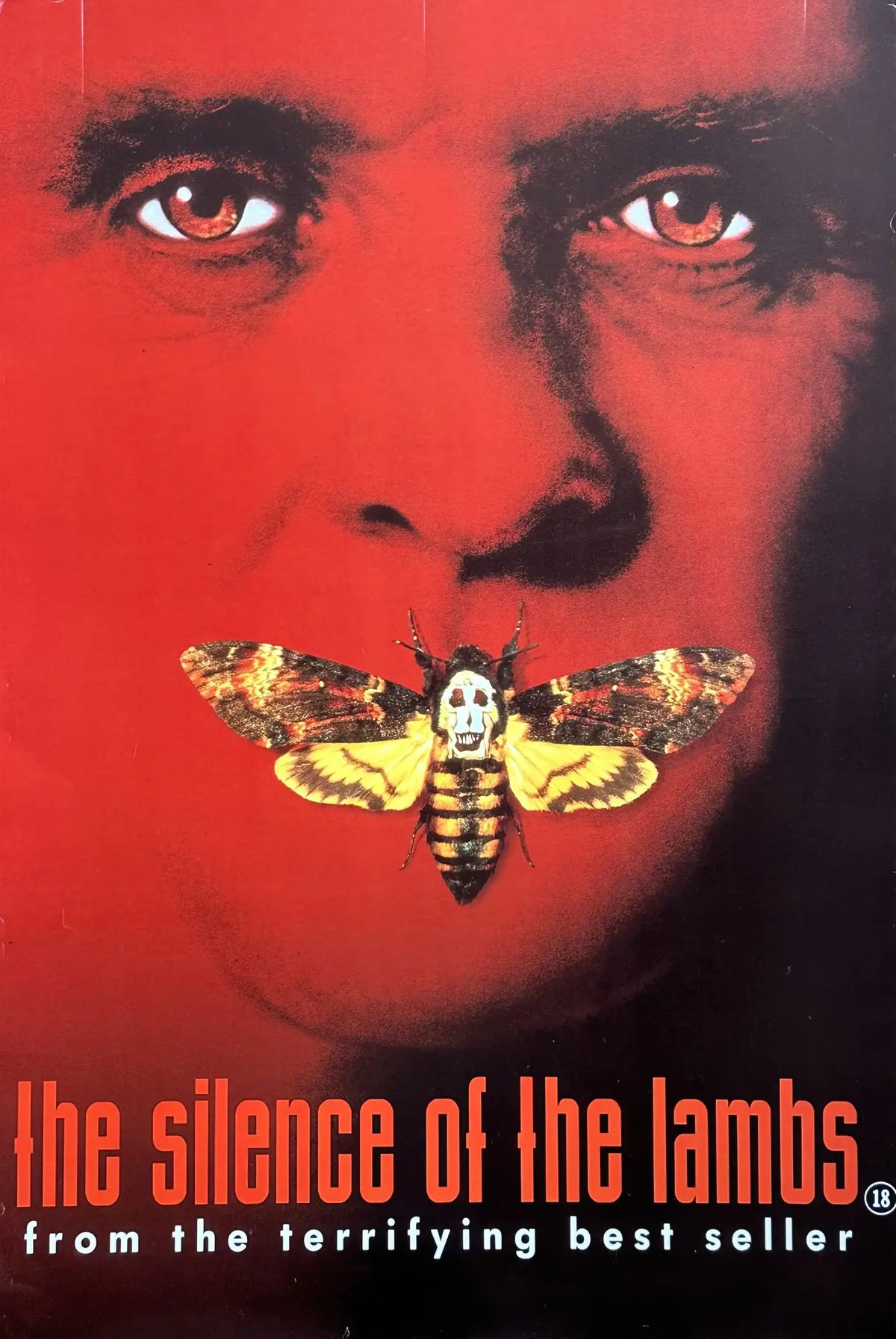 Original Silence of the Lambs Movie Poster - Hannibal Lecter