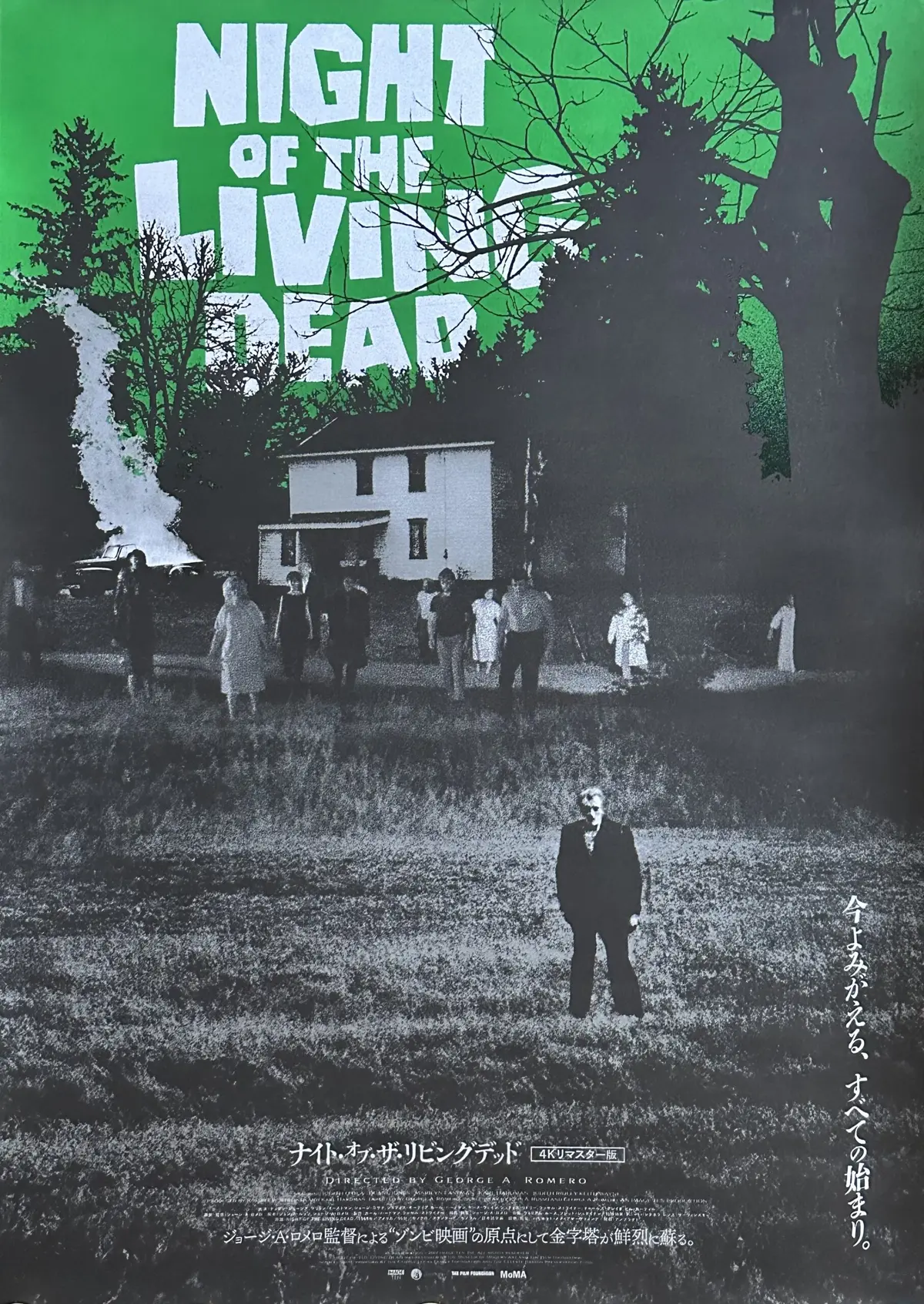 Original Night of the Living Dead Movie Poster - George A Romero