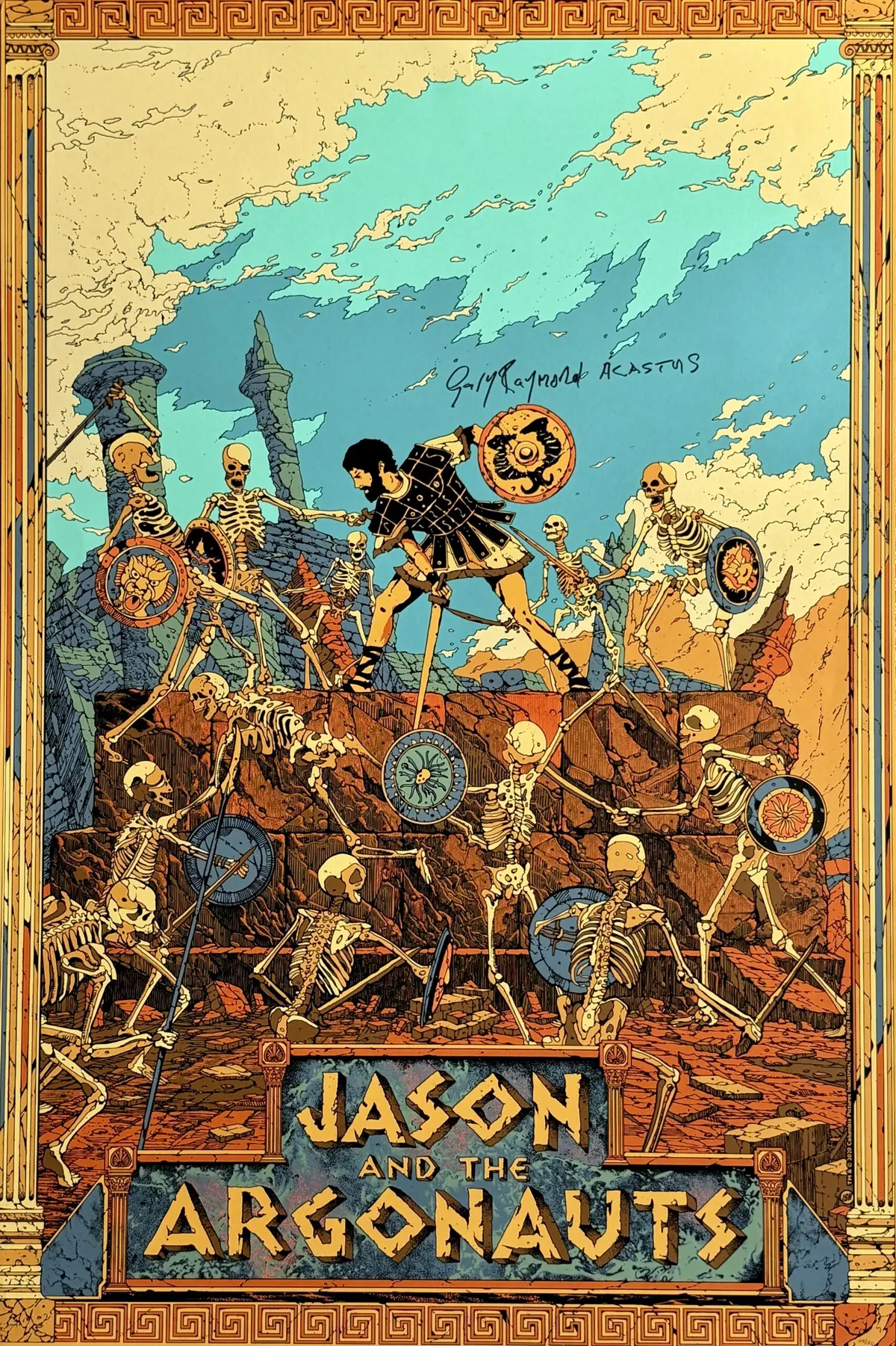 Jason and the Argonauts Alternative Movie Poster - Gary Raymond