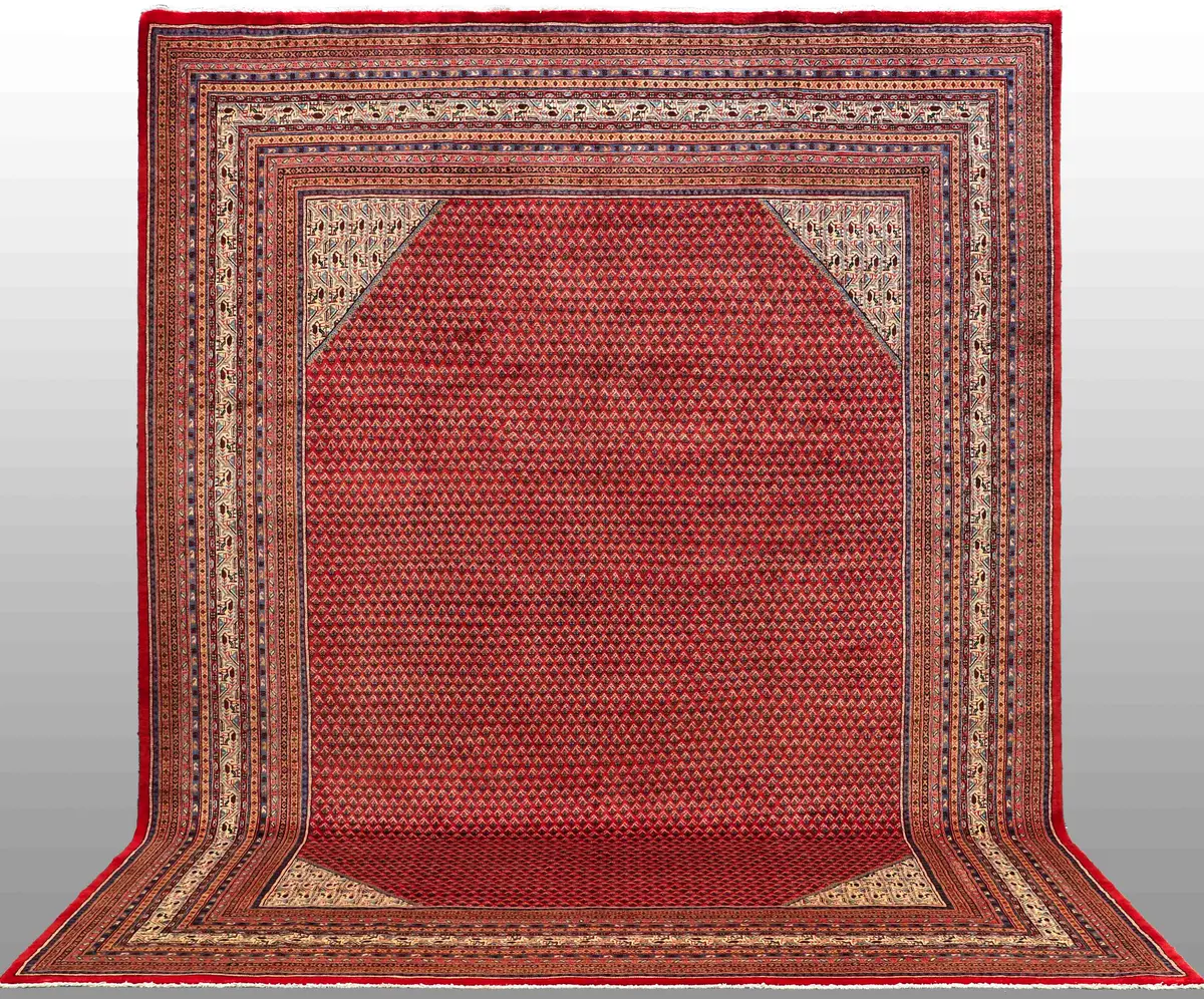MATTA. Saruk Mir extra fine, 425 x 320 cm.