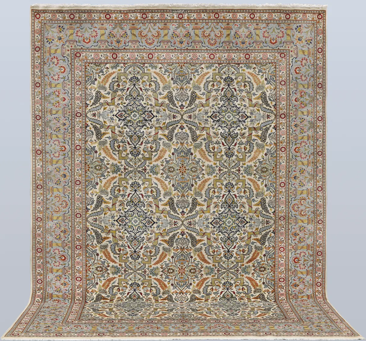 MATTA. Keshan signerad "Dabir", ca 60 år, 320 x 220 cm.