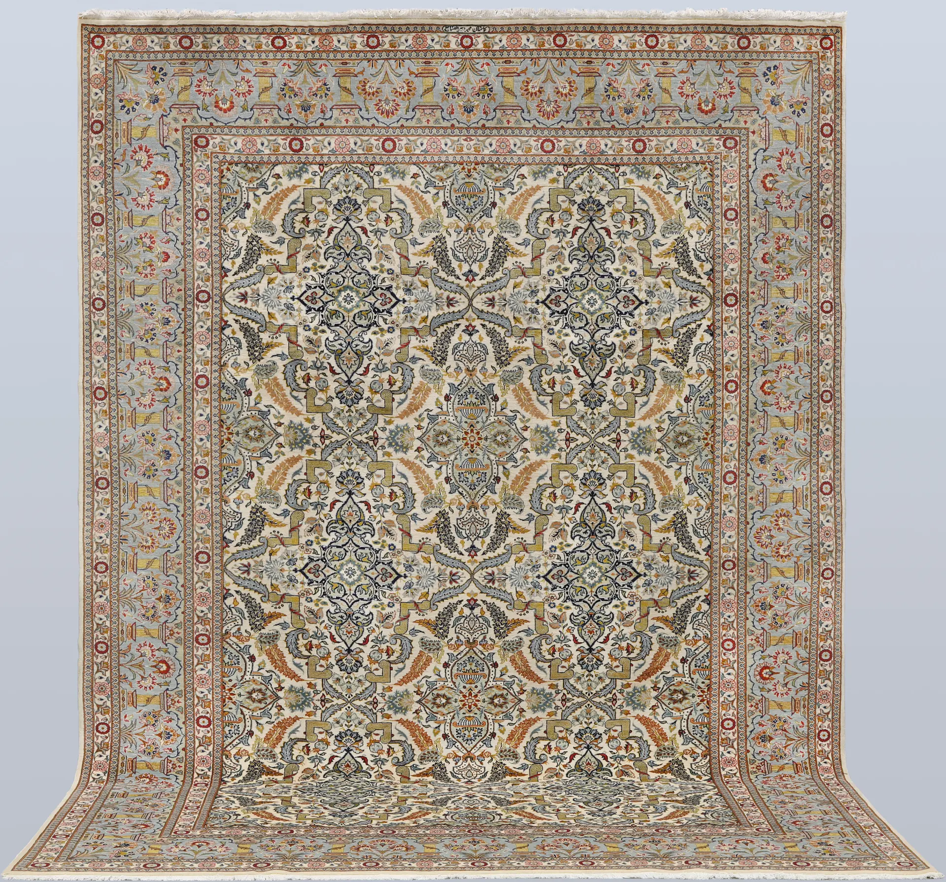 MATTA. Keshan signerad "Dabir", ca 60 år, 320 x 220 cm.