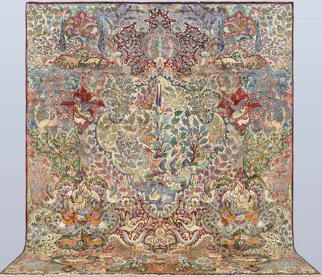 MATTA. Figural Kashmar, 384 x 288 cm.