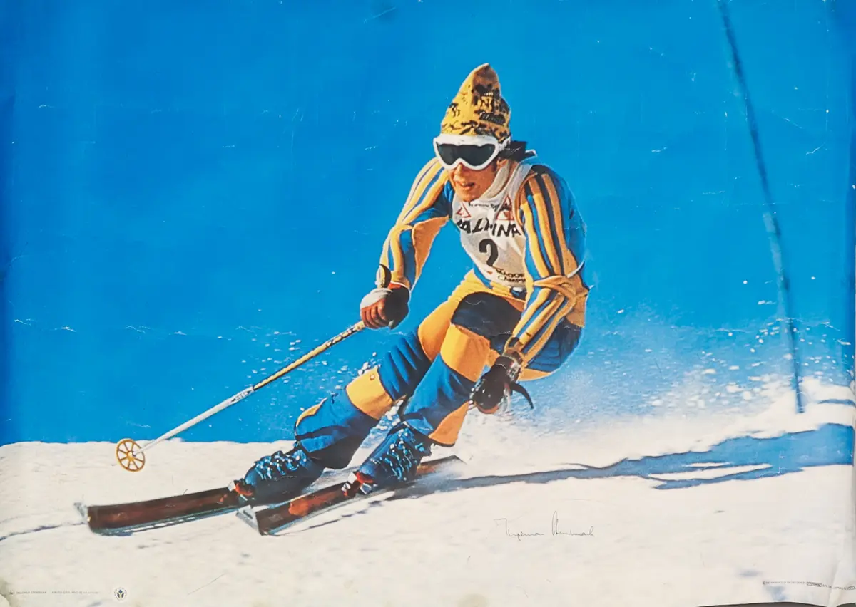 PLANSCH, Ingemar stenmark,1974.